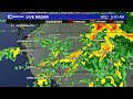 LIVE RADAR: Showers and storms move through the Tampa Bay area