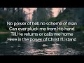 In Christ Alone (My Hope Is Found) - Adrienne Liesching | LYRIC VIDEO