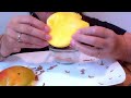 ASMR EATING FRUIT | MANGOES | SALT AND CHILLI | EATING SOUND | NO TALKING MUKBANG | MEB ASMR