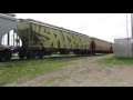 MASSIVE 7 Engine CP Mixed freight train on the red deer sub!