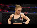 Ronda Rousey vs. Jessica Aguilar 7 || UFC 299 || Gameplay #rondarousey #mma #ufcgameplay #judoka