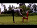 Chair Yoga Exercises for Seniors, Beginners and Desk Workers