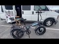 HANEVEAR H-100 Dual Motor AWD foldable eBike Unboxing and Review