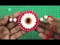 Homemade Beautiful Rakhi with Ear Buds | DIY Rakhi Making Ideas for Raksha Bandhan Competition 2022