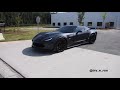CRAZY sounding cam/supercharged Corvette |  Pulls & flybys!