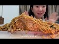 MUKBANG FRIED NOODLE (MIE GORENG) #michloveeat