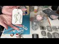 Shabby Chic Ornaments | IOD Embellishments, Tart Tins, Peat Pots, and a Colors of Christmas Collab!