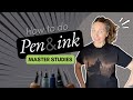 3 Small Things that Remarkably Improve Pen and Ink Backgrounds