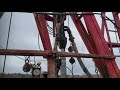 Drilling for oil, rig life, quiet boring and a loud squeaky brake