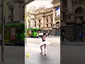 Ballet With Live Violinist #shortsart #busking #live