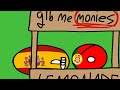 The duck song but It's countryball version