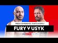 TYSON FURY VS OLEKSANDR USYK! | Live Press Conference