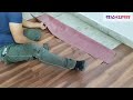 Pvc Vinyl Flooring mat Installation EASY Way💯 | Linoleum Installation | Pvc mat Price & installation