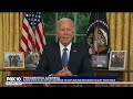 Latest: President Biden addresses the nation