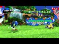 Sonic Generations Green Hill Zone(Modern) but music is an instrumental cover of wonderwall.