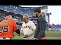 Steph Curry Surprises Crowd at Oracle Park | San Francisco Giants African American Heritage Night