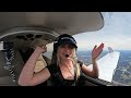 Flying in the clouds ALONE for the first time! DA40 TUNDRA IFR to the Ozarks: Day 2 Ferry Flight