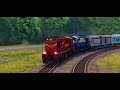 Trains Running on Risky Railways Tracks | Most Dangerous RAILROAD Tracks - Train Simulator2024
