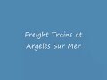 Freight Trains at Argelès sur Mer August 2014