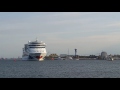 Auslauf AIDA DIVA WARNEMÜNDE 01.05.2017