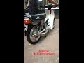 MOTOR SUZUKI RC 100 pake Knalpot racing stainless AMP RACING