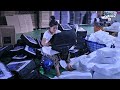 Inside Bed Factory Producing Million of Mattresses per Year