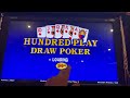 Jackpot! 😮 100 Play Video Poker in Las Vegas