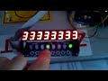 Tm1638 LED display & buttons - Arduino lib