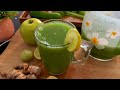 GREEN JUICE RECIPE |5 MINS |DETOX GREEN JUICE | WEIGHT LOSS| Easy way to Boost Immunity  #Greenjuice