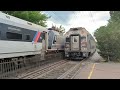 Railfanning NJ Transit at Short Hills and Millburn 6-27-24: tons of trains and Cab Car 6012 appears!