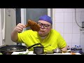 Interesting cartoon meat!! Pork Tomahawk Cutlet Mukbang Eatingshow