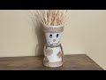 Adorable Scarecrow DIY || Using Dollar Tree Clay Pots [ 1 Easy DIY ]