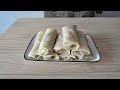 Rich fillings! Very delicious spring rolls! Recipe in 5 minutes!