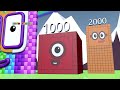 Looking for Numberblocks Step Squad 741 to 13,000 to 13,000,000 BIGGEST Learn to Count Big Numbers