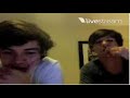 Harry Styles and Louis Tomlinson Twitcam