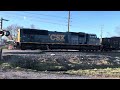 CSX Coal train on N Post Road.