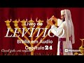 LEVÍTICO CAPÍTULO 24 #biblianarradaemaudio