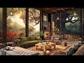 Spring Jazz Ambience with Jazz Music For Work, Sturdy ☕ Cozy Spring Forest with Coffee For Relax