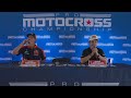 Post Race Press Conference 250/450 | High Point National 2024