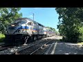 MARC Trains in Riverdale Park, MD