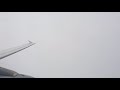 Through the clouds - Lufthansa A320 MUC-OTP March 2016