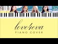 LOONA/yyxy - 'love4eva' (Piano Cover Instrumental)