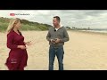 Dublin man finds suspected meteor on a North Dublin beach after noticing a large crater in the sand