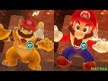 Super Mario Odyssey - Bowser VS Evil Mario (Comparison)