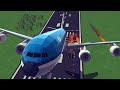 Airplane Crash Into The Building - System Failure! Emergency Landings   Besiege Plane Crash