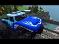 Ice vs Fire Monster Jam 😱 BeamNG.Drive