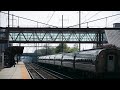 Westbound Amtrak Regional Train with ACS #609 passing Hamilton Station