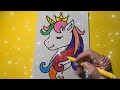 Coloring Unicorn. Coloring pages. Coloring books #unicorn #coloring #kidsvideo