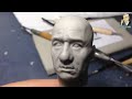 Sculpting Jackie Chan Head 1:6 Scale Hot Toys quality : Part 1 of 2