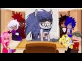 Sonic Boom characters + Rouge react to different Sonic EXE's